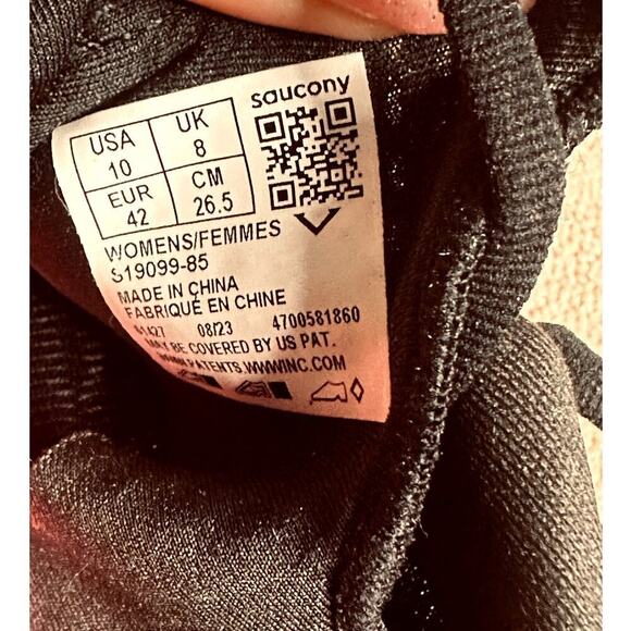 Saucony Velocity MP Men's Track Shoes Black Vizi - Size 10 NWOT - Picture 8 of 8